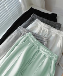 ワイドパンツ | スウエットパンツ 脚長 ストレートパンツ