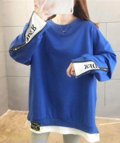 パーカー | トレーナー レディース 秋物 長袖フェイク ロングT 重ね着風 スウェット トップス 秋服 ゆったり 秋冬 大人 プルオーバー 20代30代40代50代60代