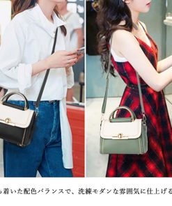 ショルダーバッグ | 3way配色ミニ手提げ