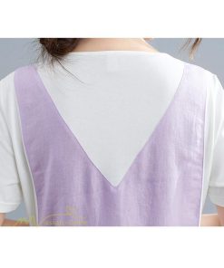 マキシ | ワンピース ロングワンピース レディース 重ね着 半袖ワンピース 切り替え 20代 30代 無地 上品 カジュアル 50代 40代 体型カバー Aラインワンピース 着痩せ