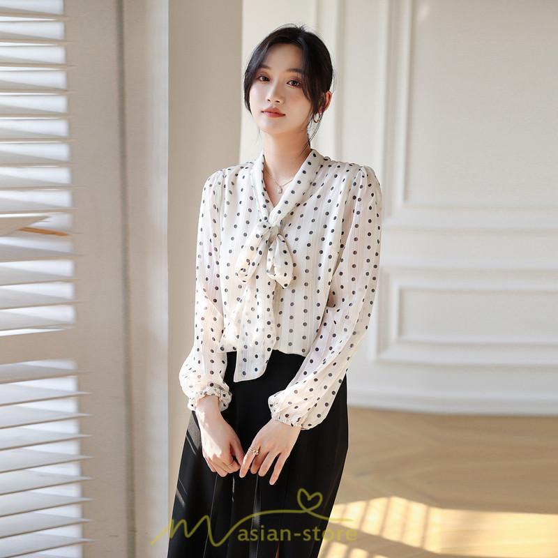 シャツ・ブラウス | シャツ ブラウス 春服 レディース きれいめ 40代 春夏 秋 長袖 着痩せ オシャレ 韓国風 大人 30代 50代 40代 ビジネス 就活 通勤 OL オフィス ママ 母