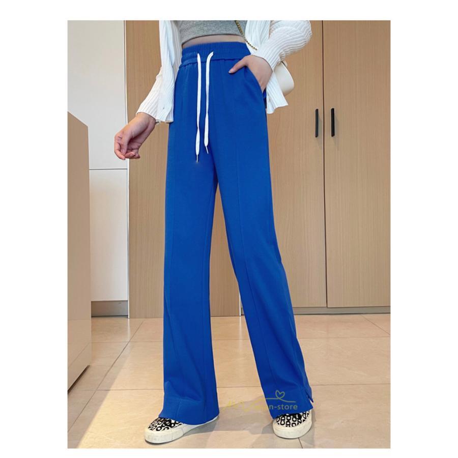 ワイドパンツ | ロングパンツ リラックス ガウチョパンツ レディース ボトムス ストレート シンプル カジュアル 着痩せ 春夏 長ズボン 新作 ゆったり 20代30代40代