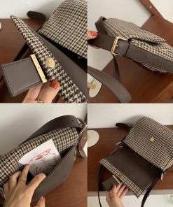 ショルダーバッグ | 千鳥格子 千鳥柄 女性