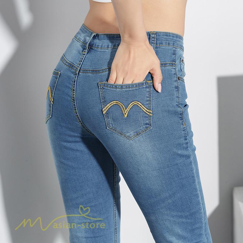 ジーンズ、デニム | パンツ デニム ジーンズ 7分丈 着痩せ レディース 無地 新作 ハイウエスト スキニーパンツ 着回し きれいめ 通勤通学 美脚 アウトドア お出かけ ポケット 定番