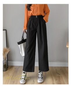 ワイドパンツ | ガウチョパンツ ゆったり ロングパンツ ハイウエストパンツ ウエストゴム カジュアルパンツ 無地 体型カバー レディース おしゃれ 通勤通学