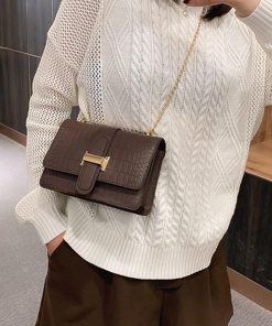 ショルダーバッグ | クロコ型押 レディース