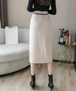 タイトスカート | ウールライク 韓国 秋冬