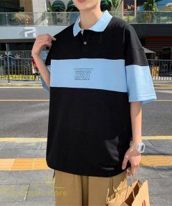 Tシャツ | ポロシャツ メンズ トップス シンプル メンズスタイル ポロ 夏新作 半袖 大きいサイズ 上品 カジュアルシャツ 英字 メンズファッよん 夏 カッコウイイ