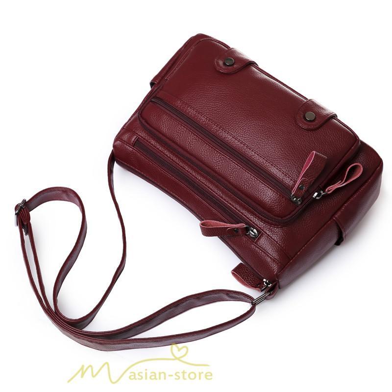 女性用バッグ | ショルダーバッグ レディース 斜めがけ カジュアル 多機能 バッグ 収納力アップ 防水 合皮バッグ シンプル 大人っぽ おしゃれ かわいい 軽量 肩掛け PUレザー