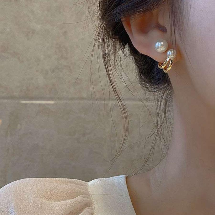 その他アクセサリー | ピアス フェイクパール バックキャッチ