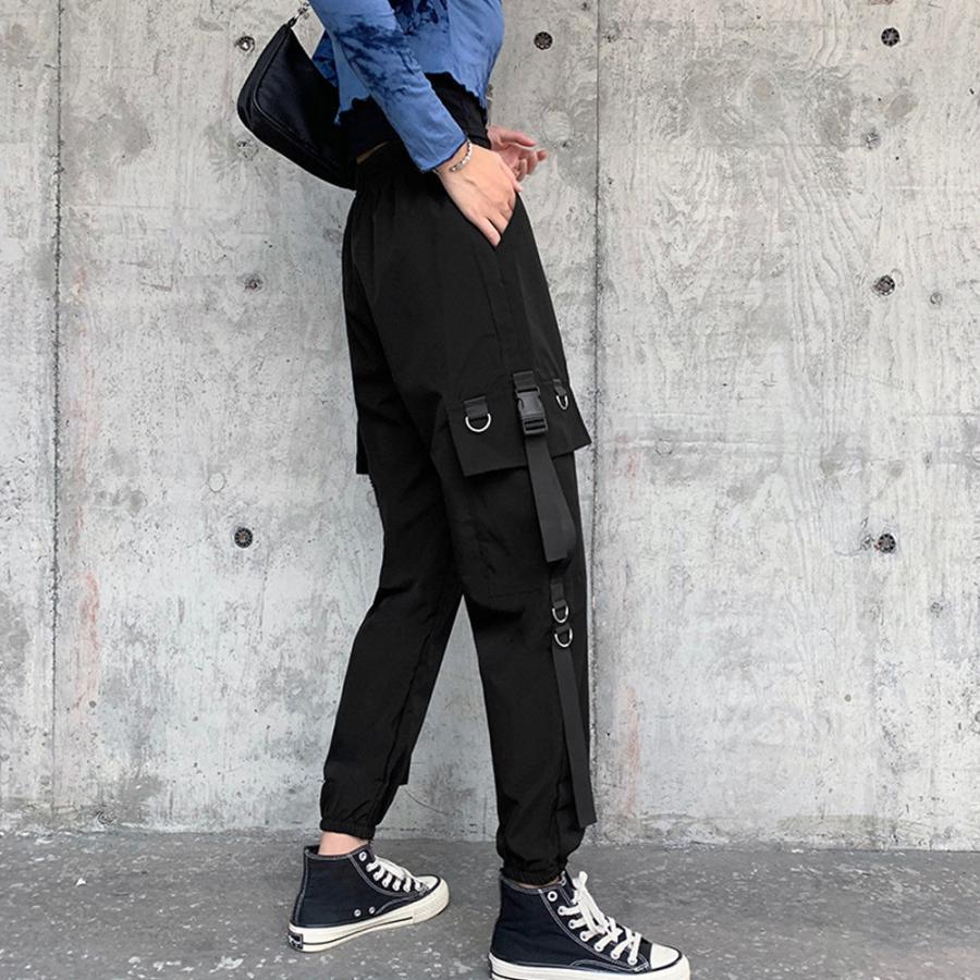 サルエルパンツ | カーゴパンツ チェーン付き ボトムス