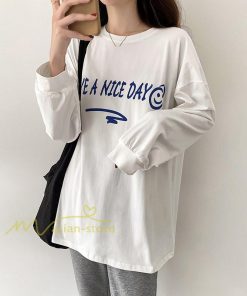 tシャツ・カットソー | カットソー レディース 長袖 春 Tシャツ レディース ゆったり ラウンドカット トップス 丸首 韓国ファッション 通勤通学 20代30代40代50代 カジュアル 夏物 快適