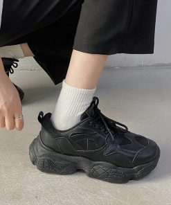 ショートブーツ | ダッドスニーカー レディース 韓国