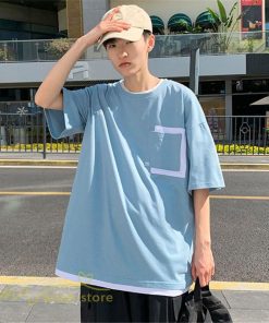 Tシャツ | Tシャツ メンズ 半袖 カットソー 切り替え 重ね着風 夏新作 サマー ファッション メンズスタイル カジュアル 大きいサイズ 夏 格好いい クルーネック