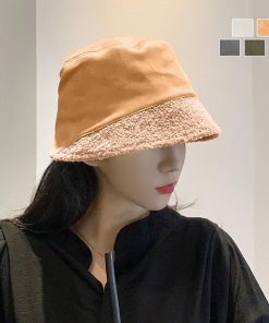 帽子 | バケットハット ボア スエード調 帽子