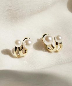 その他アクセサリー | ピアス フェイクパール バックキャッチ