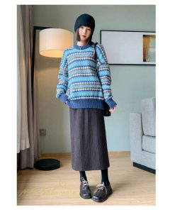 スカート | ニットマタニティウェア レディース 秋冬 コーデ 裾口スリット 妊婦服 産前産後 ハイウエスト マタニティスカート 大きいサイズ ゆったり ウエスト調整