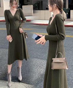 ワンピース | ニットワンピ ロングワンピースレディース