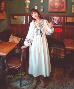 マキシ | マキシワンピース レディース ワンピース ドレス マキシ丈ワンピース 通勤 結婚式 夏服 体型カバー 刺繍 Vネック 長袖 きれいめ 秋ワンピース 人気 カジュアル