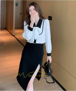 シャツ・ブラウス | ブラウス レディース 長袖 ブラウスシャツ ボウタイ フォーマル チュニック 大人 春 夏 春夏 フォーマル スーツ トップス 20代 ママ 母 30代 リボン付き OL