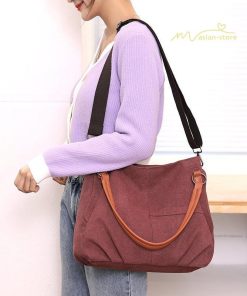 女性用バッグ | トートバッグ レディース ショルダーバック 大きめ ママバッグ 多収納 鞄 肩掛け 多機能バッグ 手提げかばん キャンパス ズック 斜めがけ 帆布 大容量