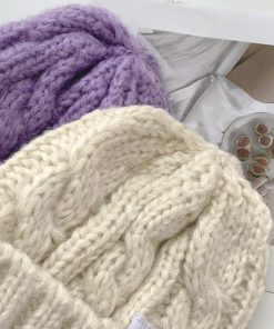 ニット帽 | ケーブル編み ニット帽子 レディース秋冬