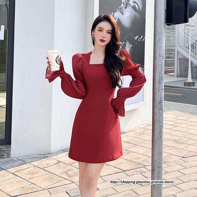 タイト | ワンピースタイトワンピース長袖 上品 セクシー高級感 ワンピース タイトワンピース ヒップアップ スリム 美ライン シルエット エレガント お呼ばれ