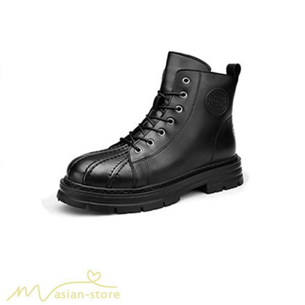 ショートブーツ | レディース ブーティー 太ヒール ブーツ ショートヒール カジュアル レースアップ 厚底 コスプレ靴 編み上げブーツ 歩きやすい 厚底ブーツ