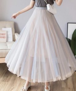 ロングスカート | チュールスカート ロング ふんわり 夏