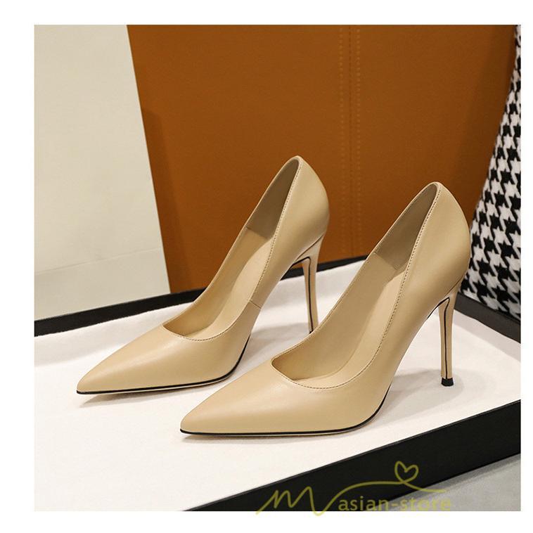 パンプス | 走れる ヒール 6cm 8cm 10cm レディース 結婚式 通勤 二次会 小さいサイズ 20.5cm 大きいサイズ ポインテッドトゥ ハイヒール 26.5cm