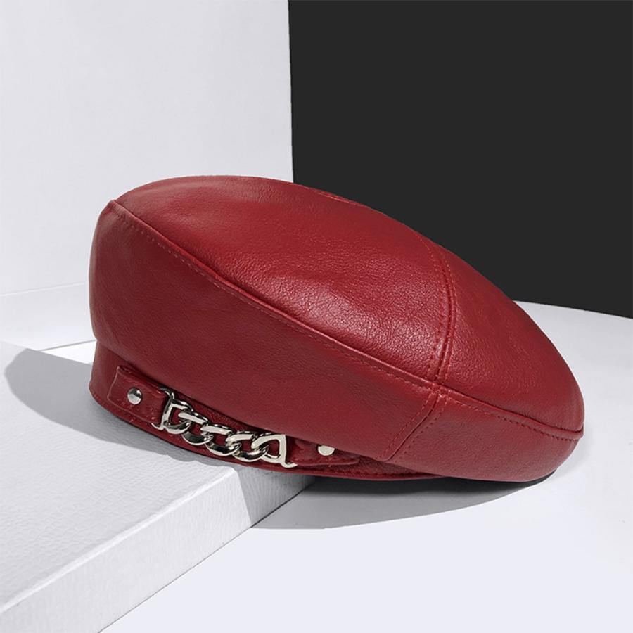 ベレー帽 | 帽子 レディース チェーン付き