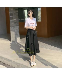 スカート | ボトムス レディース きれいめ 40代 30代 春秋 ロング丈 おしゃれ カジュアルブ無地 通勤 着痩せ 韓国風 OL 20代30代40代50代 ウエストゴム
