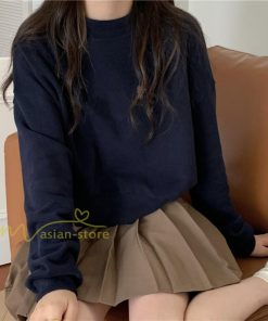 パーカー | 長袖トレーナー レディース トップス 無地 可愛い トレーナー 新作 長袖 スウェット モックネック ハイネック 秋冬 お出かけ コーデ カジュアル ゆったり