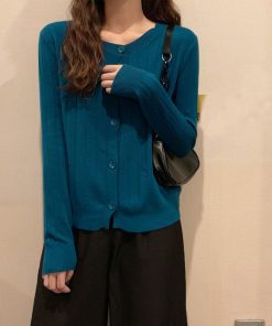 カーディガン | ニットリブニット 羽織り