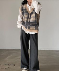 ニット・セーター | ニットベスト レディース ニットジレ秋冬