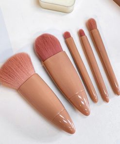 その他小物 | メイクブラシ5本セット 収納ケース付き