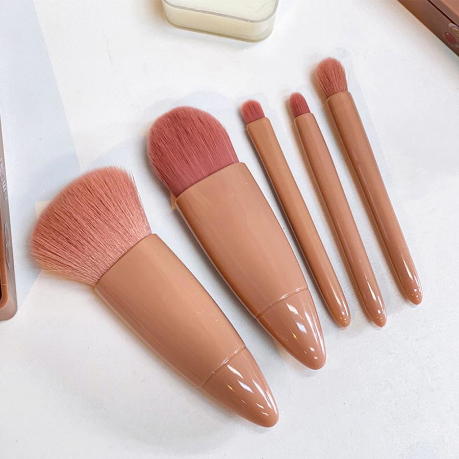 その他小物 | メイクブラシ5本セット 収納ケース付き