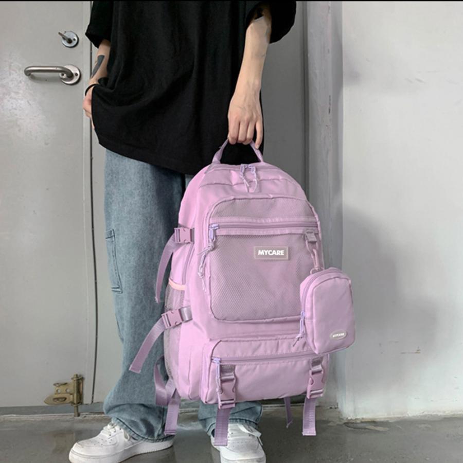 リュック | リュックサック 男女兼用 ポーチ付き通学