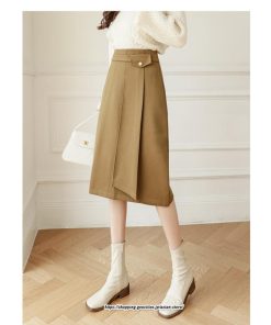 スカート | ミモレ丈ひざ丈レディース 無地 きれいめ 30代 40代 50代 着やせ 上品 通勤 通学 ラシャ 通勤 キレイめ 2022新作 暖か 秋冬