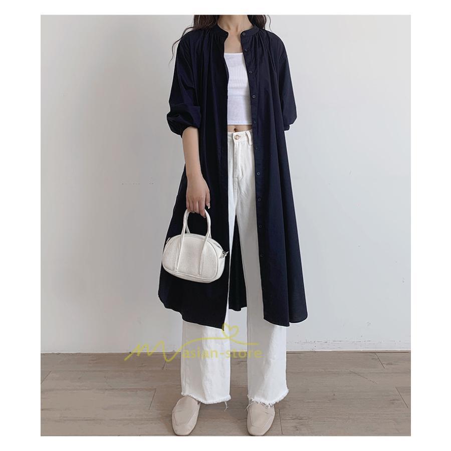 マキシ | 新作 シャツ シャツワンピ アウター 羽織り 長袖 ロングシャツ ロング ワンピース 無地 レディース ファッション 40代 30代 カジュアル 20代 通勤 きれいめ