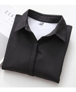 シャツ・ブラウス | 裏起毛シャツレディース 秋冬シャツ 暖かいインナー女性シャツ 長袖トップス 30代 50代 20代 シャツブラウス 40代 白 フォーマル ワイシャツ オフィス OL