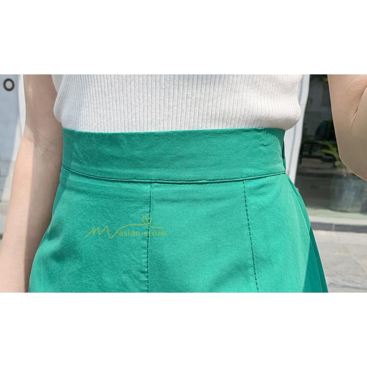 スカート | ボトムス レディース きれいめ 40代 30代 春秋 ロング丈 綿おしゃれ カジュアル 無地 通勤 OL 韓国風 通学 不規則 お出かけ 夏物 上品 着痩せ
