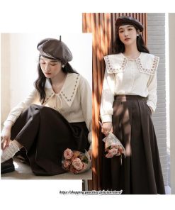 スカート | ロングきれいめ レディース ロング丈 女子会 デート 20代 30代 40代 50代 秋 冬 細見え ハイウエスト お出かけ 高見え あったか