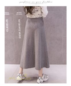 スカート | マタニティレディース 妊婦服 無地 着痩せ ハイウエスト カジュアル Aライン産前産後 体型カバー マタニティウェア ウエスト調整