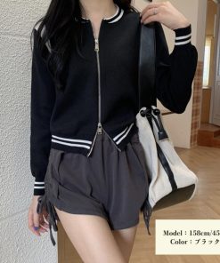 カーディガン | ニットジャケット レディース 韓国 新作