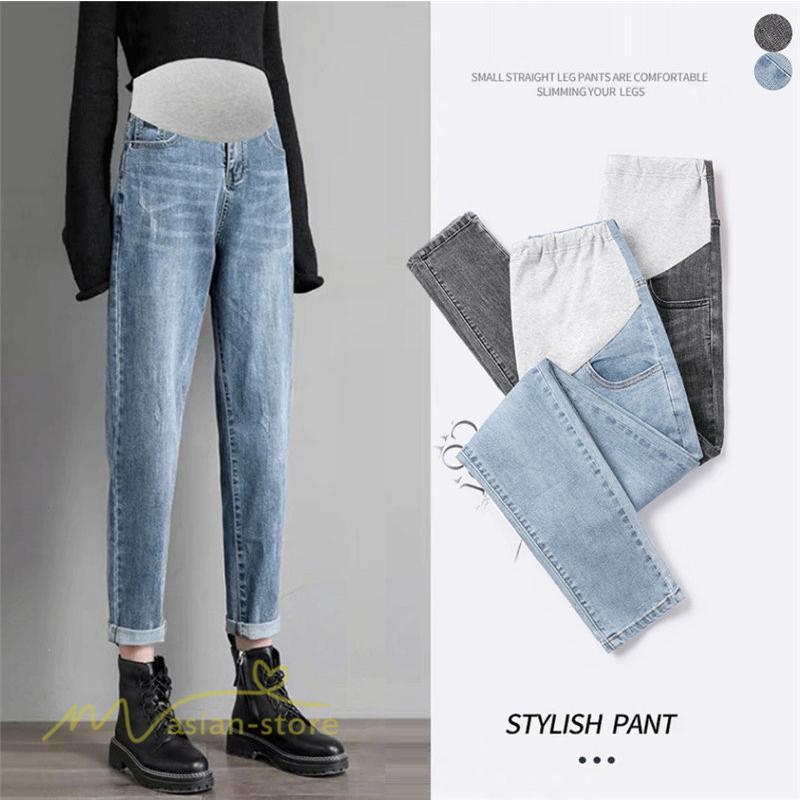 パンツ レギンス | マタニティ パンツ レディース ボトムス デニムパンツ ジーンズ デニム テーパードパンツ マタニティパンツ ロングパンツ 大きいサイズ ウエスト調整 春