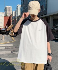 Tシャツ | 夏新作 メンズ Tシャツ 半袖 切り替え カジュアル シンプル カットソー 半袖トップス お出かけ クルーネック 日常感 メンズゆったり