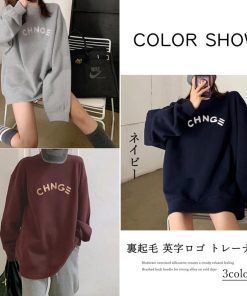 Tシャツ・カットソー | スウェット 裏起毛 英字ロゴ トレーナー