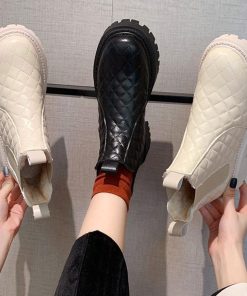 ショートブーツ | 韓国 サイドゴアブーツ ショート 暖かい