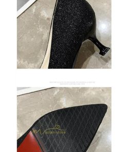 パンプス | レディース 疲れにくい ミドルヒール ポインテッドトゥ カジュアル アウトドア 痛くない 美脚 キラキラ 結婚式 人気 靴 春 宴会 シューズ パーティー